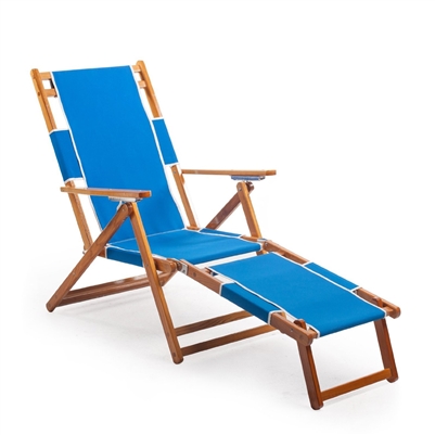Beach Lounge Chair w/ Foot Rest
